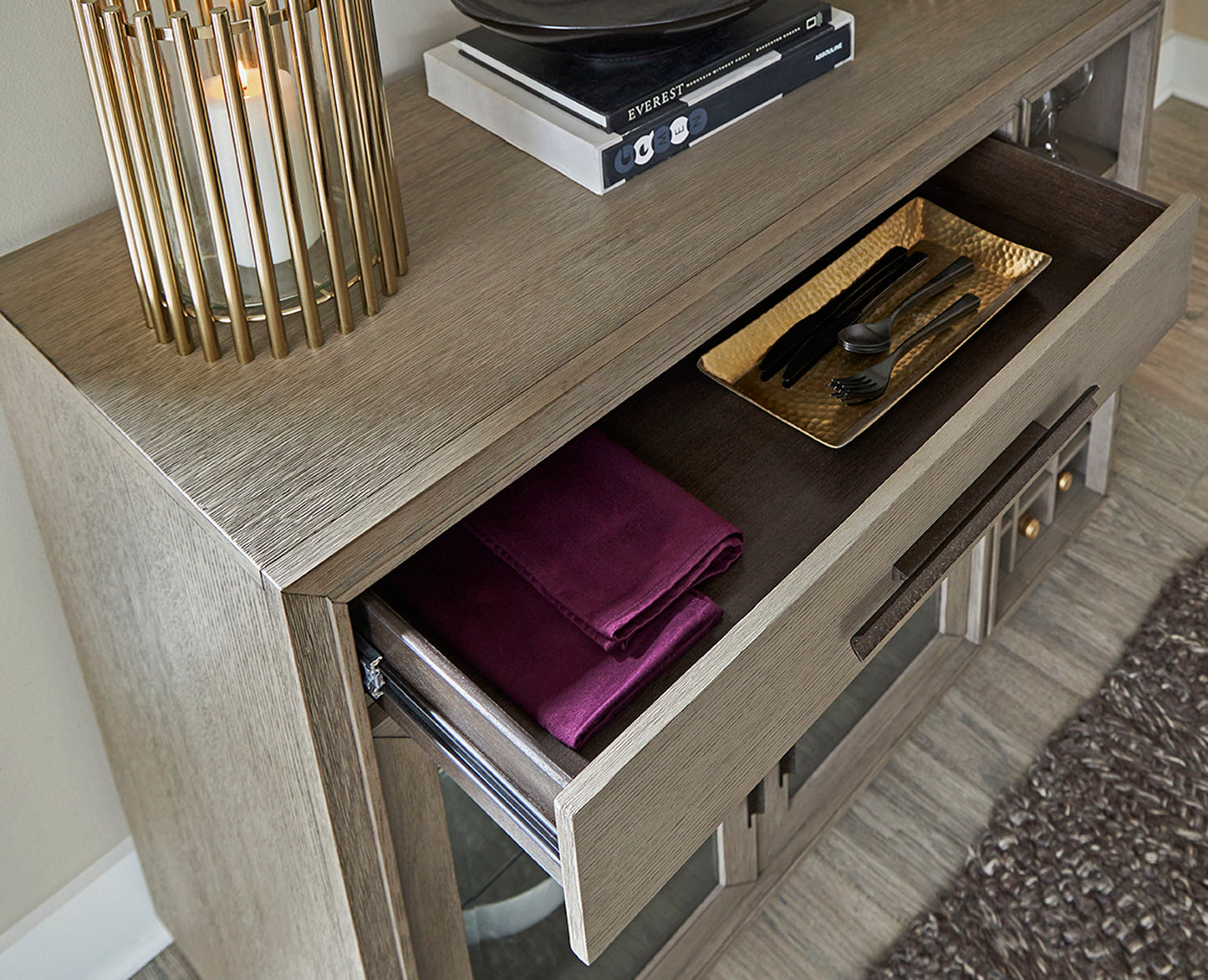 Pure Modern Dining - Multi-Functional Server - Moonstone