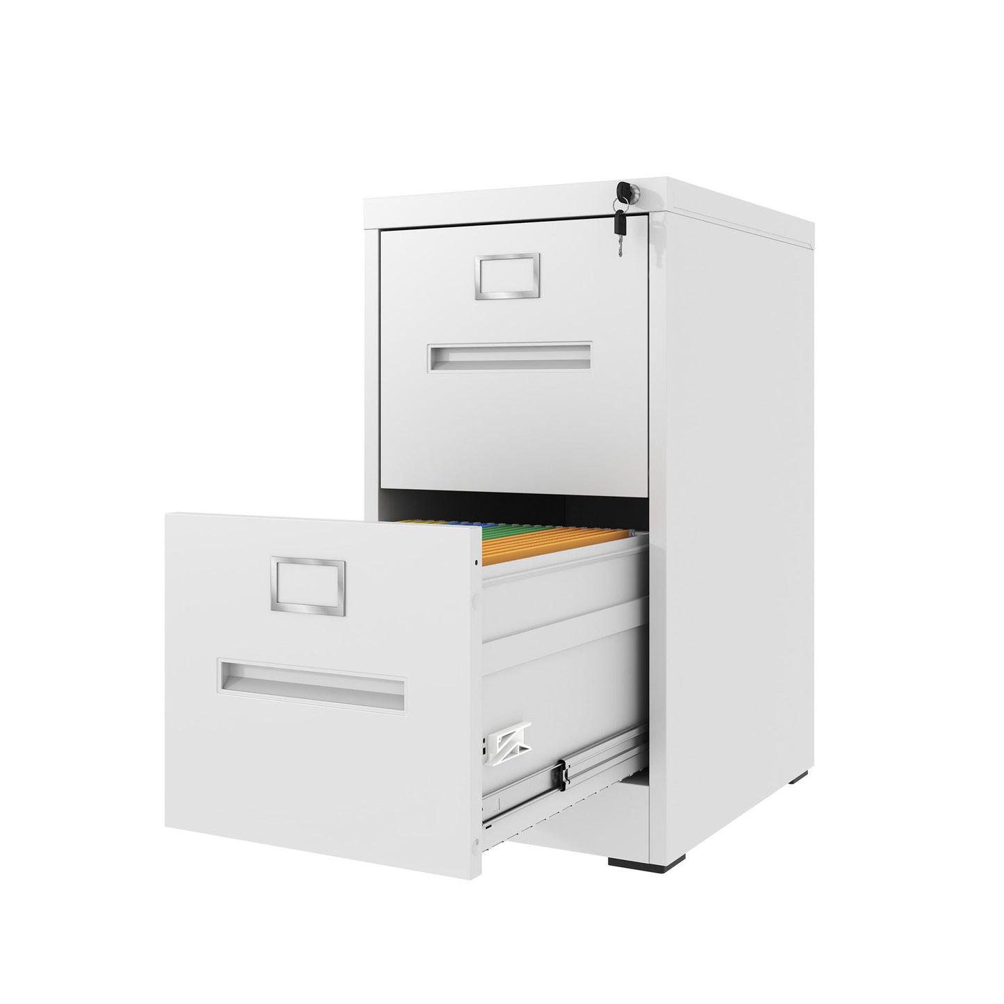 Premium Drawer File Cabinet With Lock, Metal Vertical Design, A4 Legal / Letter Size