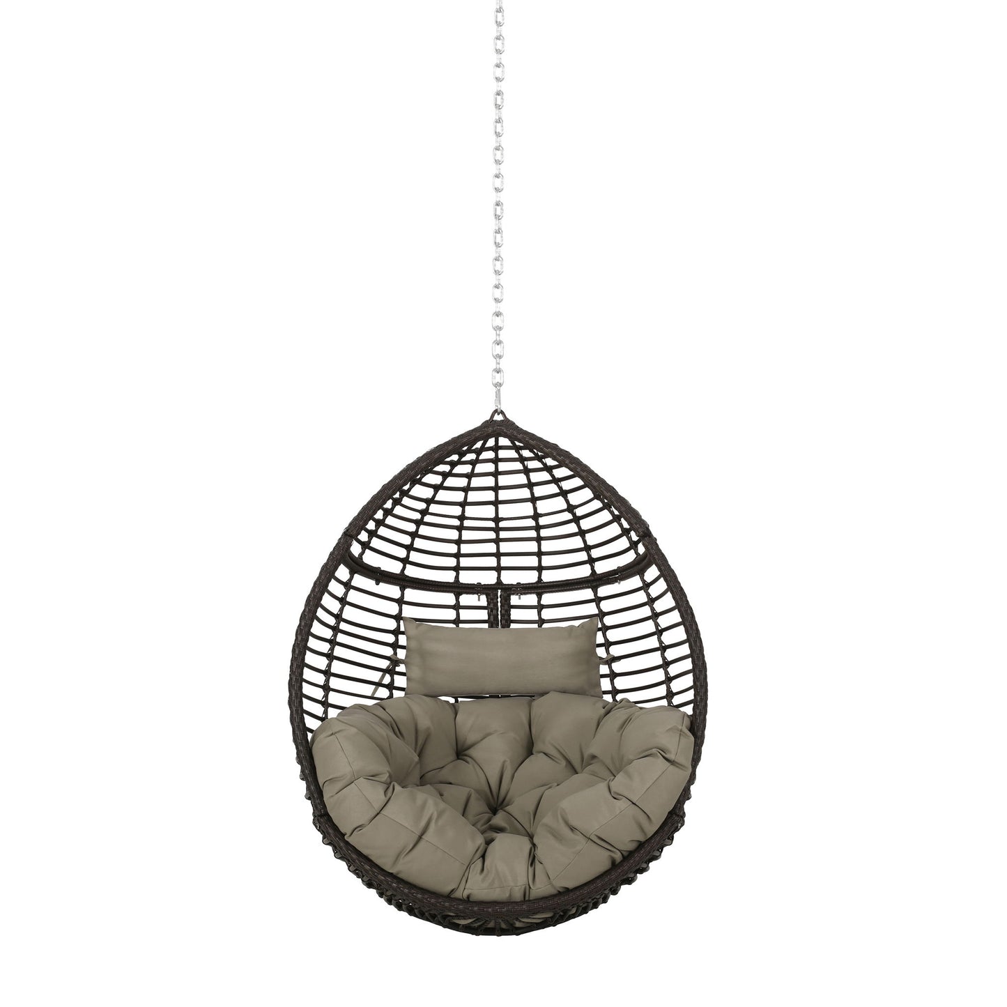 Morris Teardrop - Hanging Chair With Chain And Water Resistant Cushions