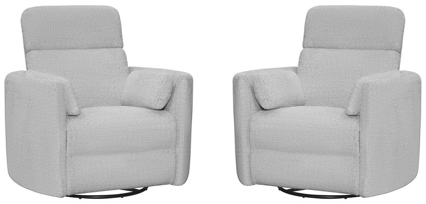 Radius - Manual Swivel Recliner (Set of 2)