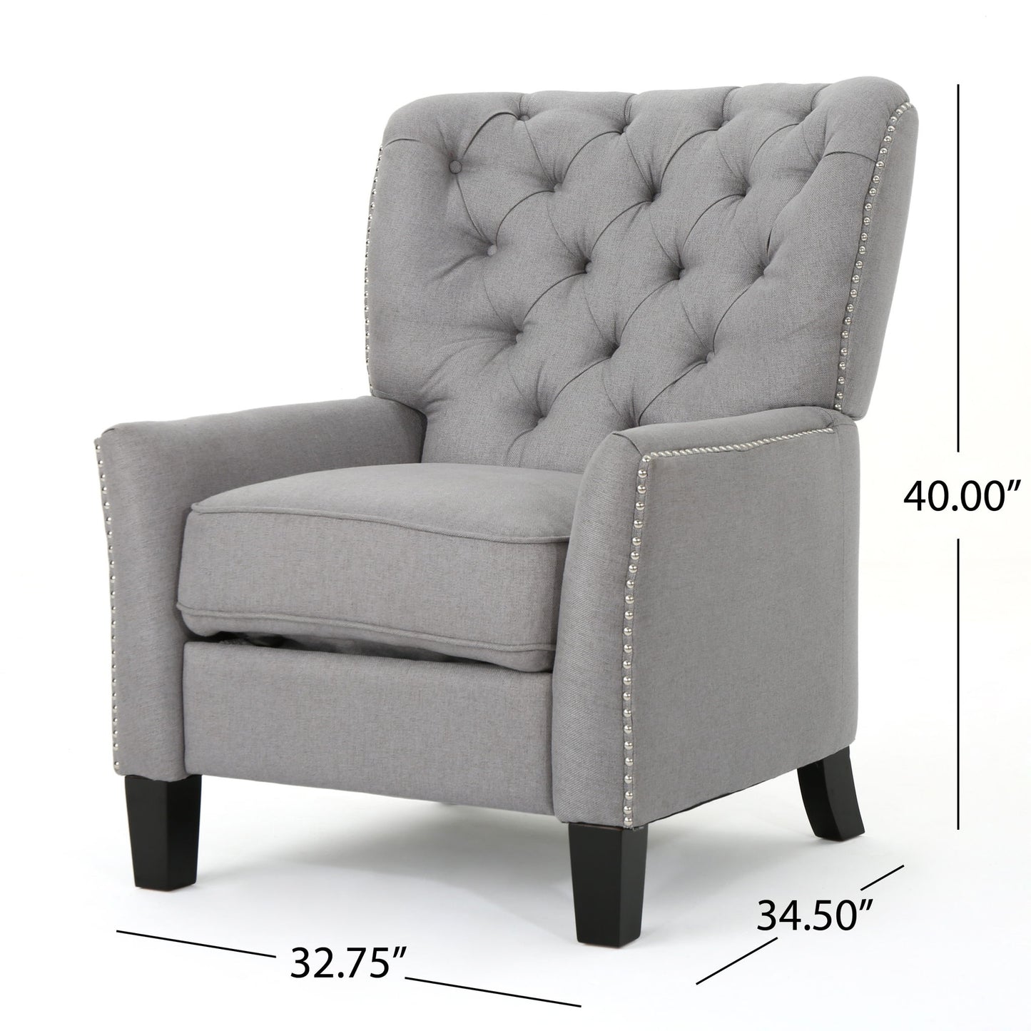 Modern Push Back Recliner