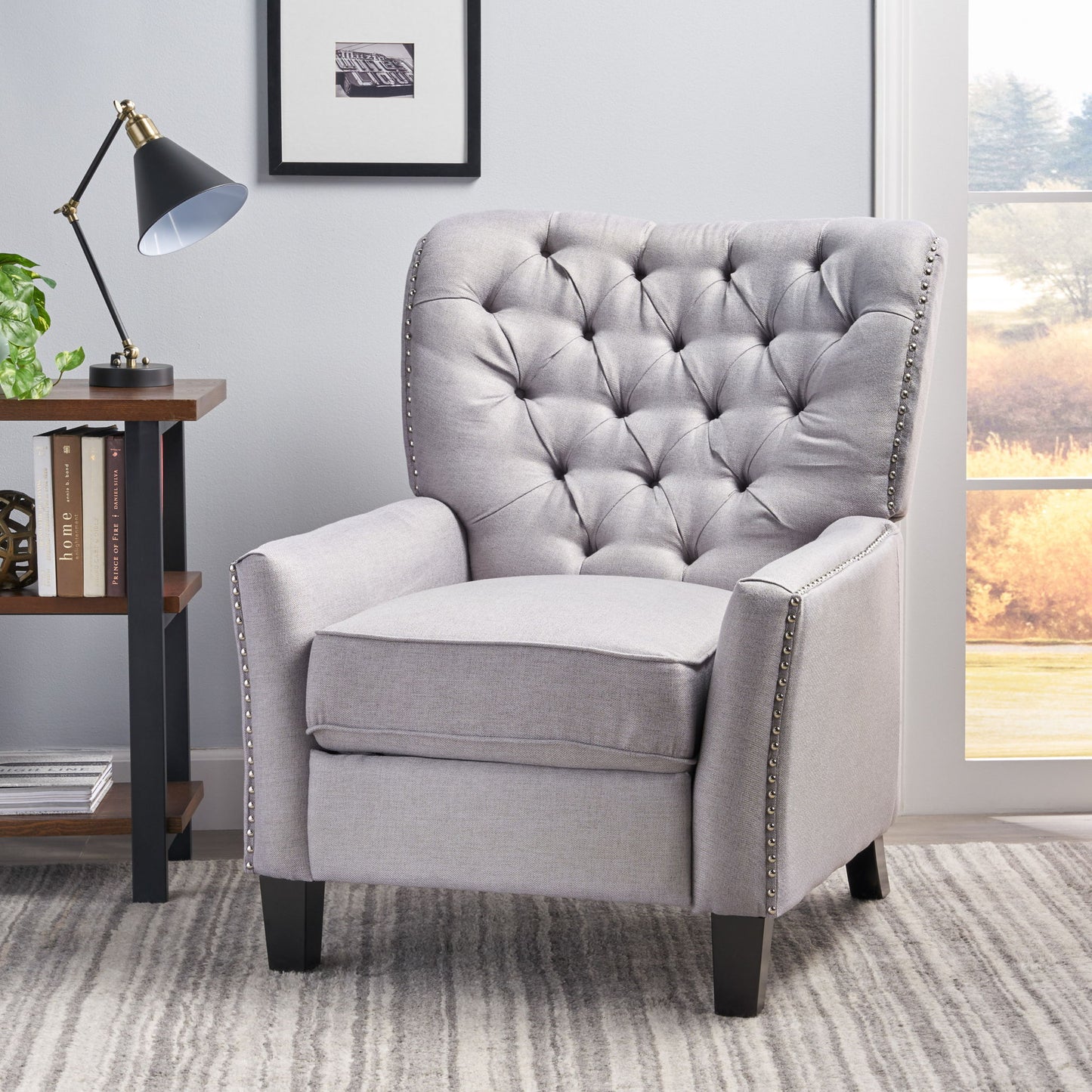 Modern Push Back Recliner