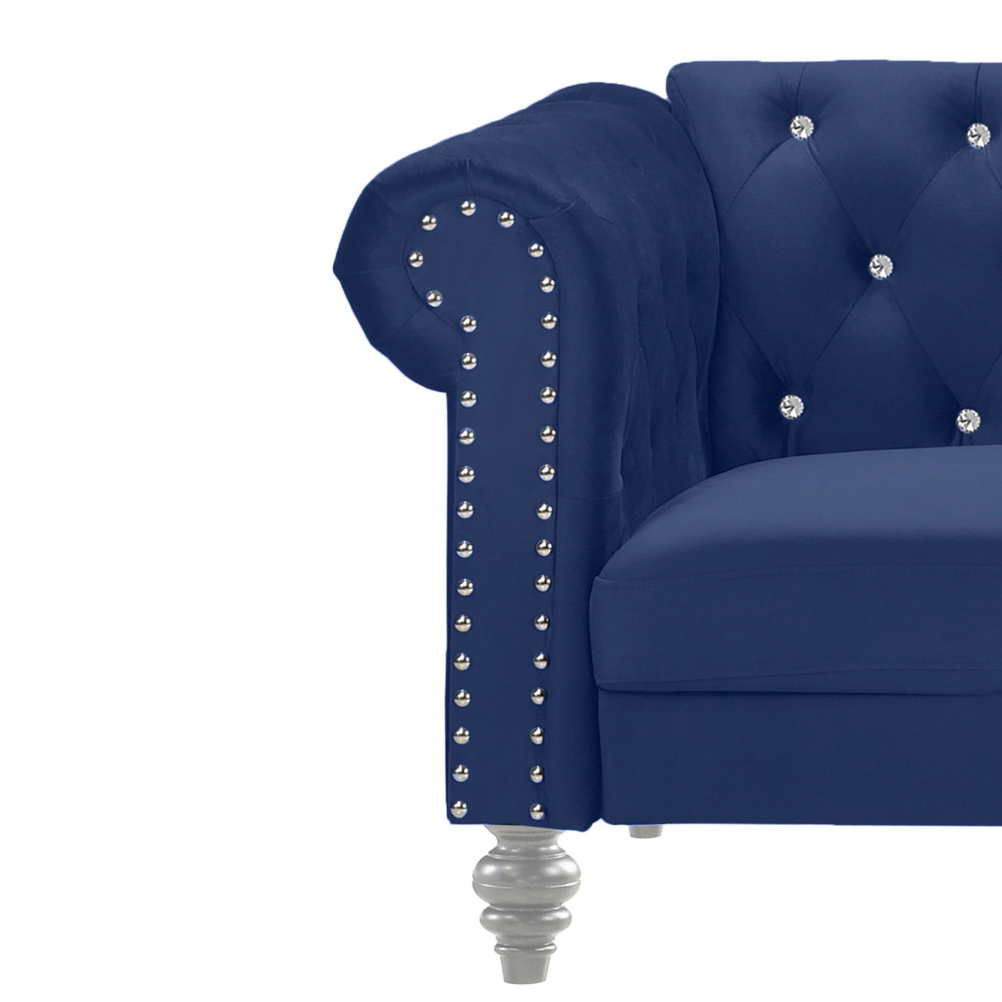 Emma - Crystal Loveseat