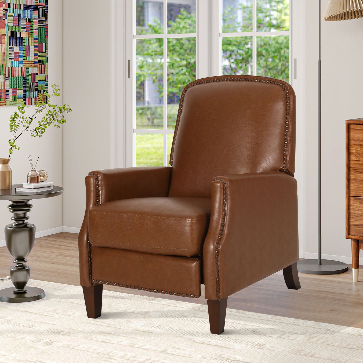 Recliner Chair With Rivets
