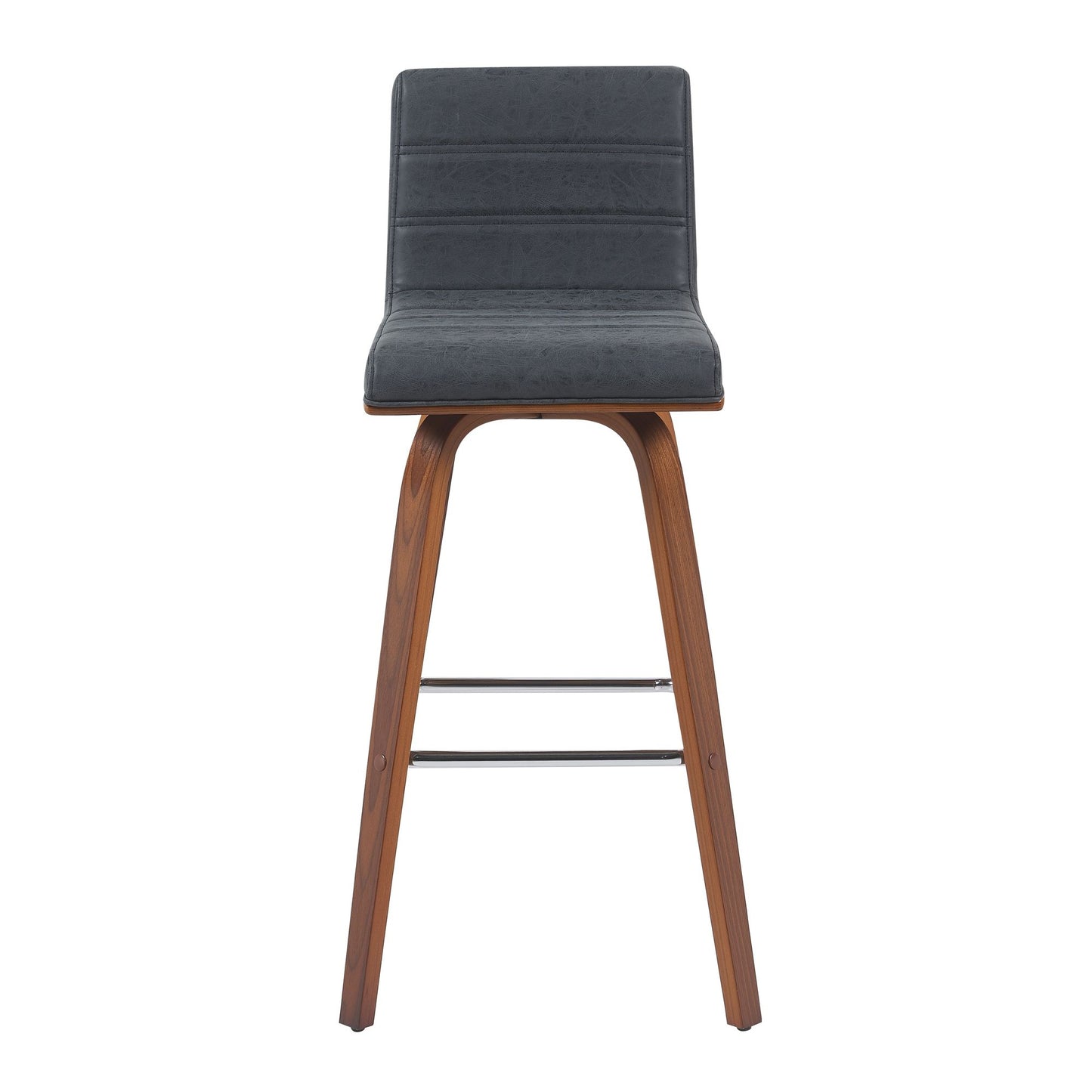 Vienna - Swivel Bar Stool - Walnut Base