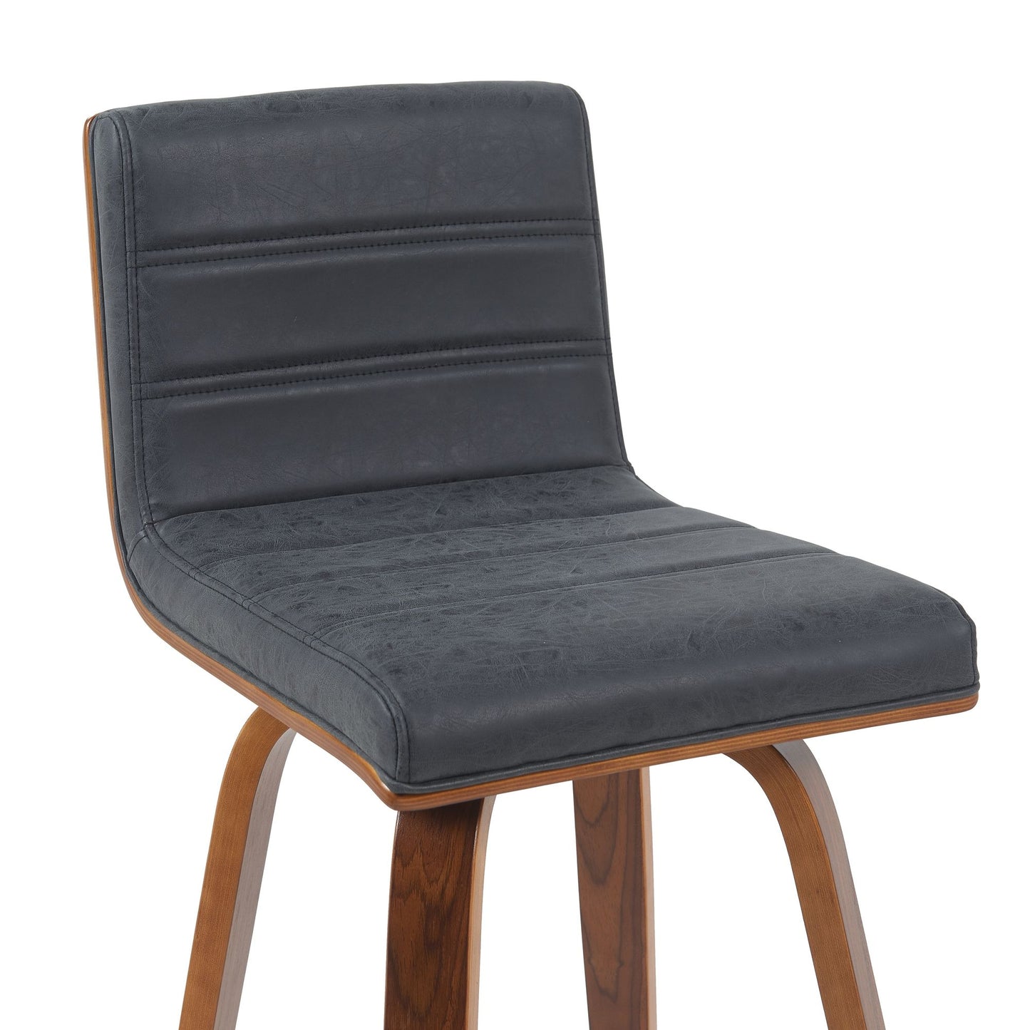 Vienna - Swivel Bar Stool - Walnut Base