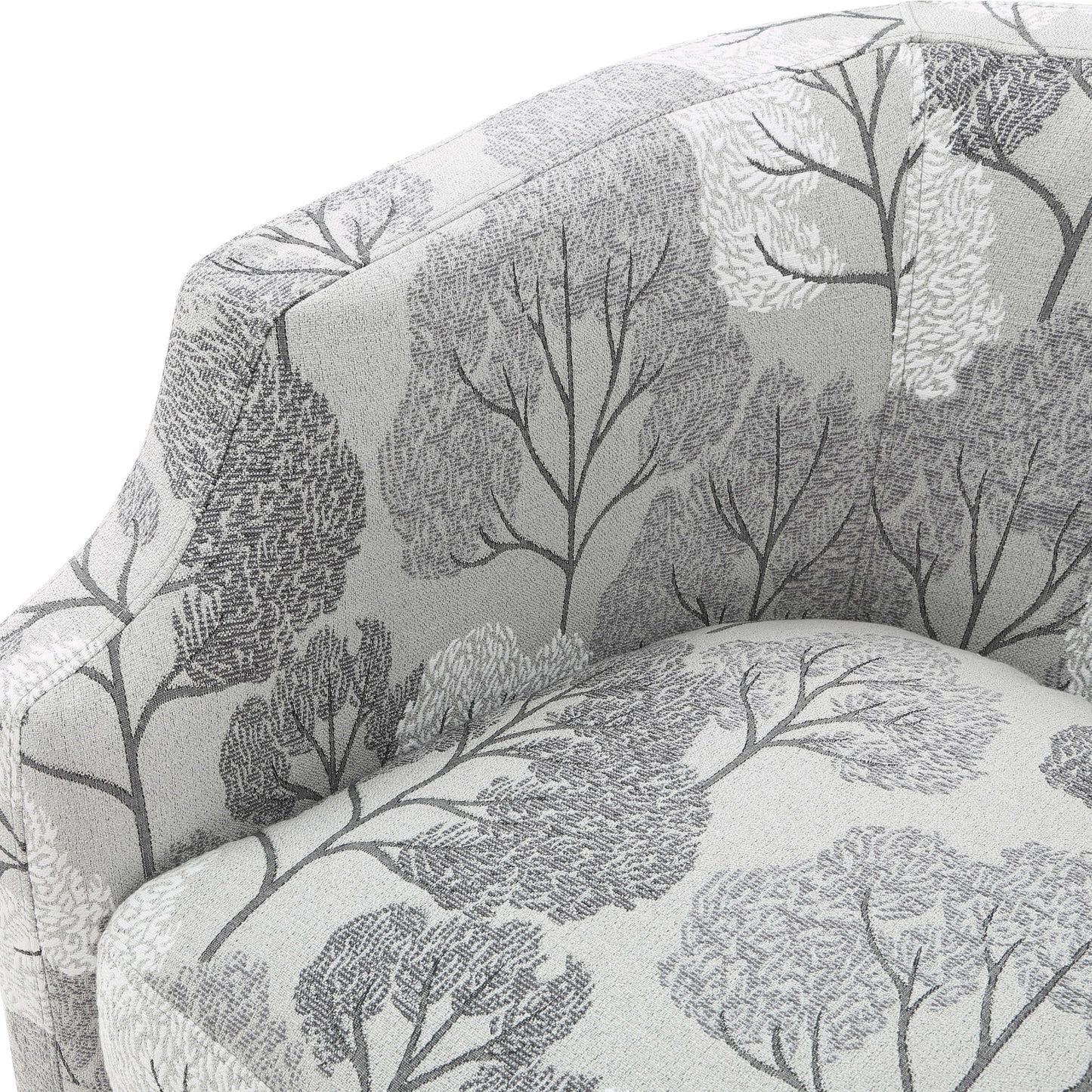 Isabelle - Swivel Glider Barrel Chair
