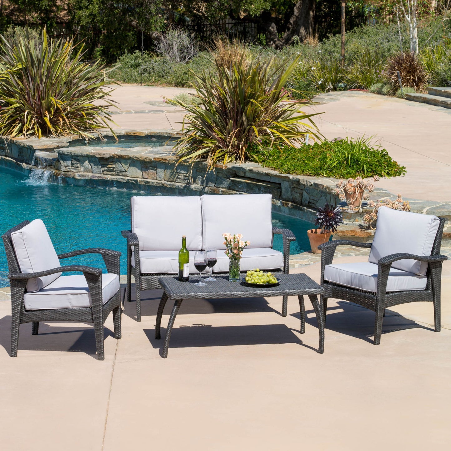 Honolulu - Wicker Set Outdoor Seating