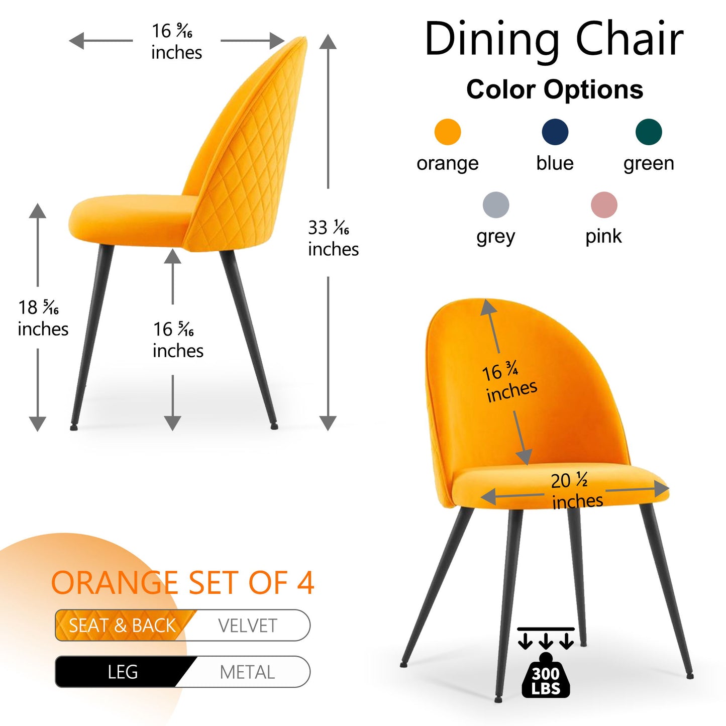 Dining Side Chairs (Set of 4)