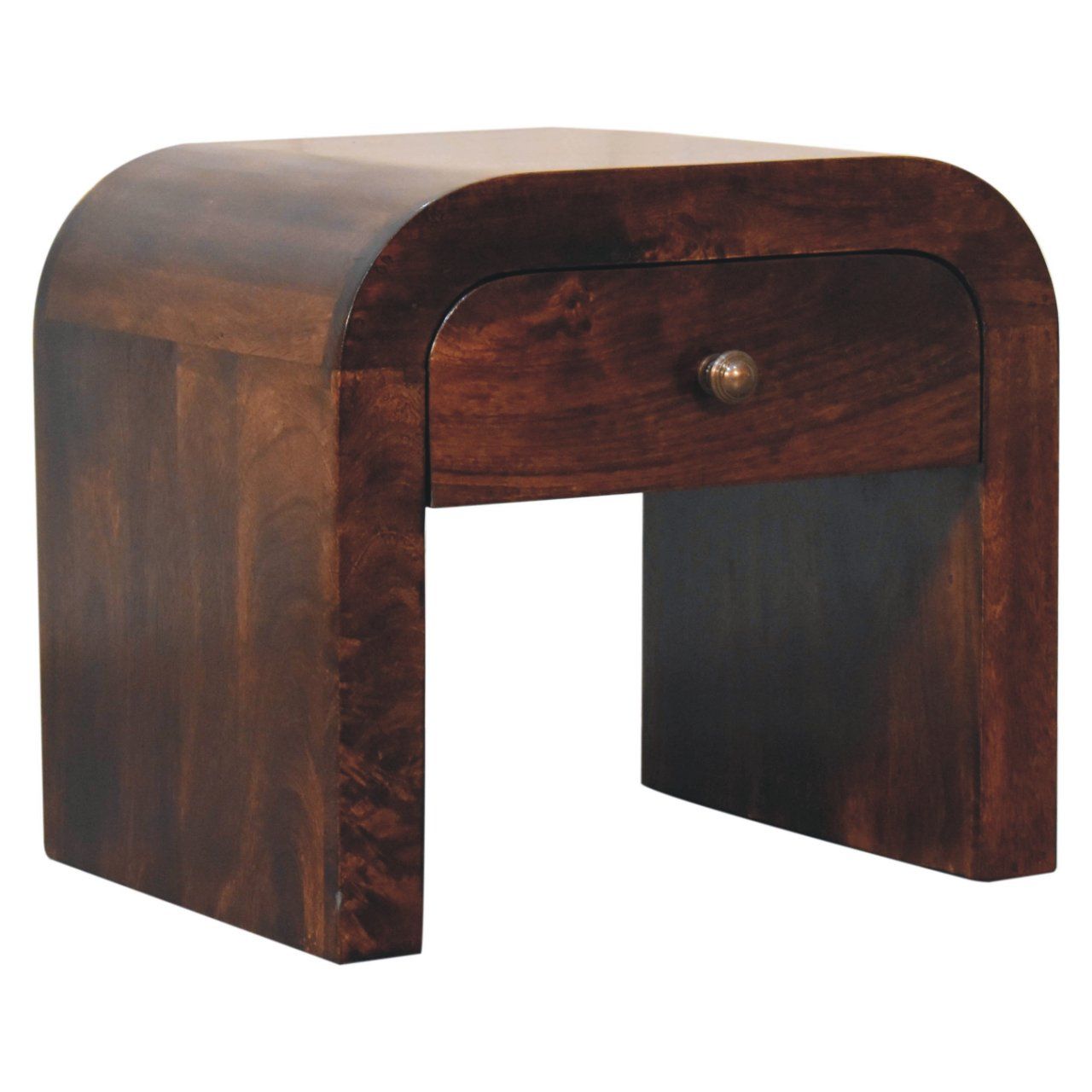 Mini Darcy - Nightstand With Curved Edges