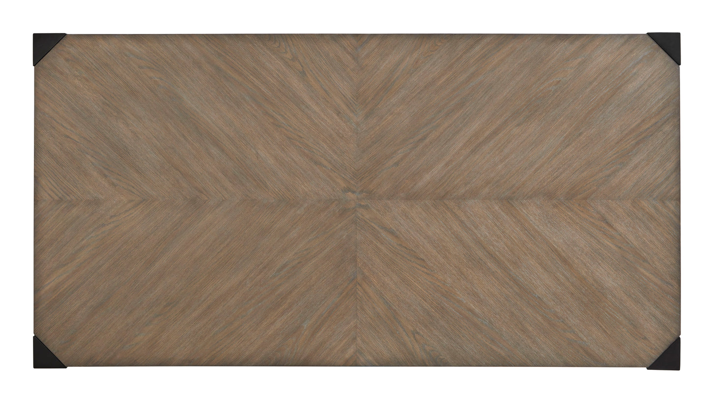 Cedar Fork - 78" Dining Rectangular Dining Table - Smoked Arabica