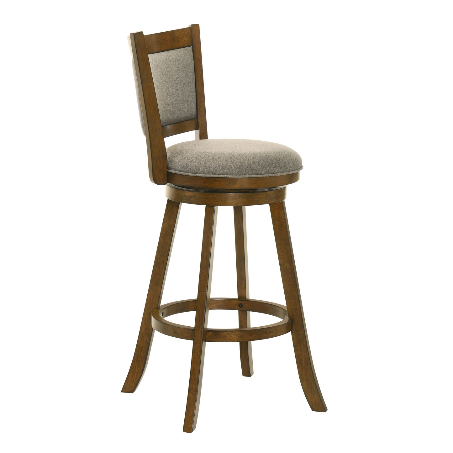 Aiden - Modern Farmhouse Swivel Wood Bar Height Kitchen Bar Stool