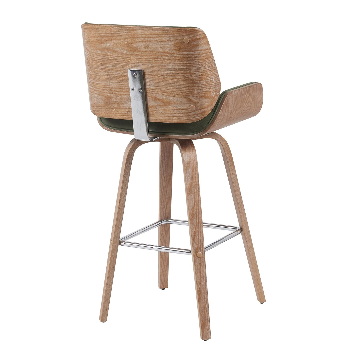 Tyler - Swivel Bar Stool - Light Brown