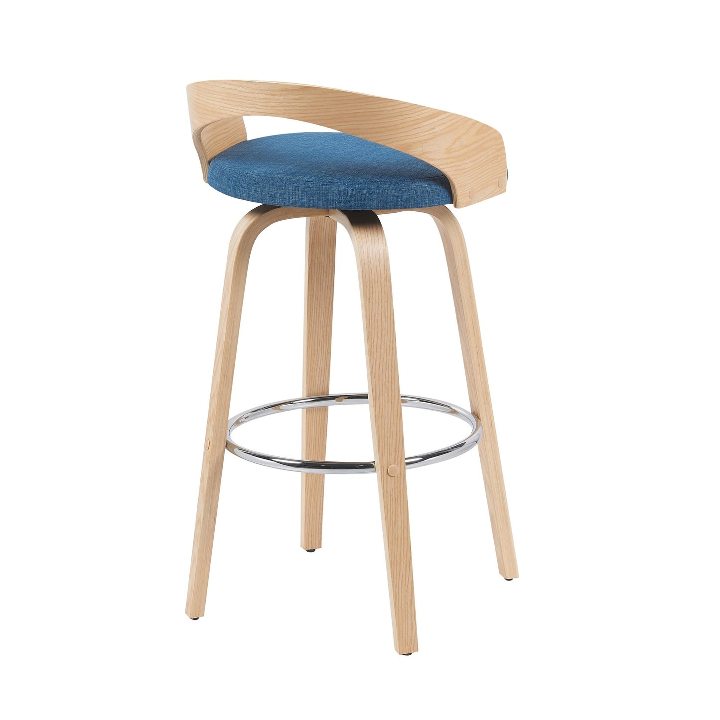 Sonia - Swivel Bar Height Stool - Brown