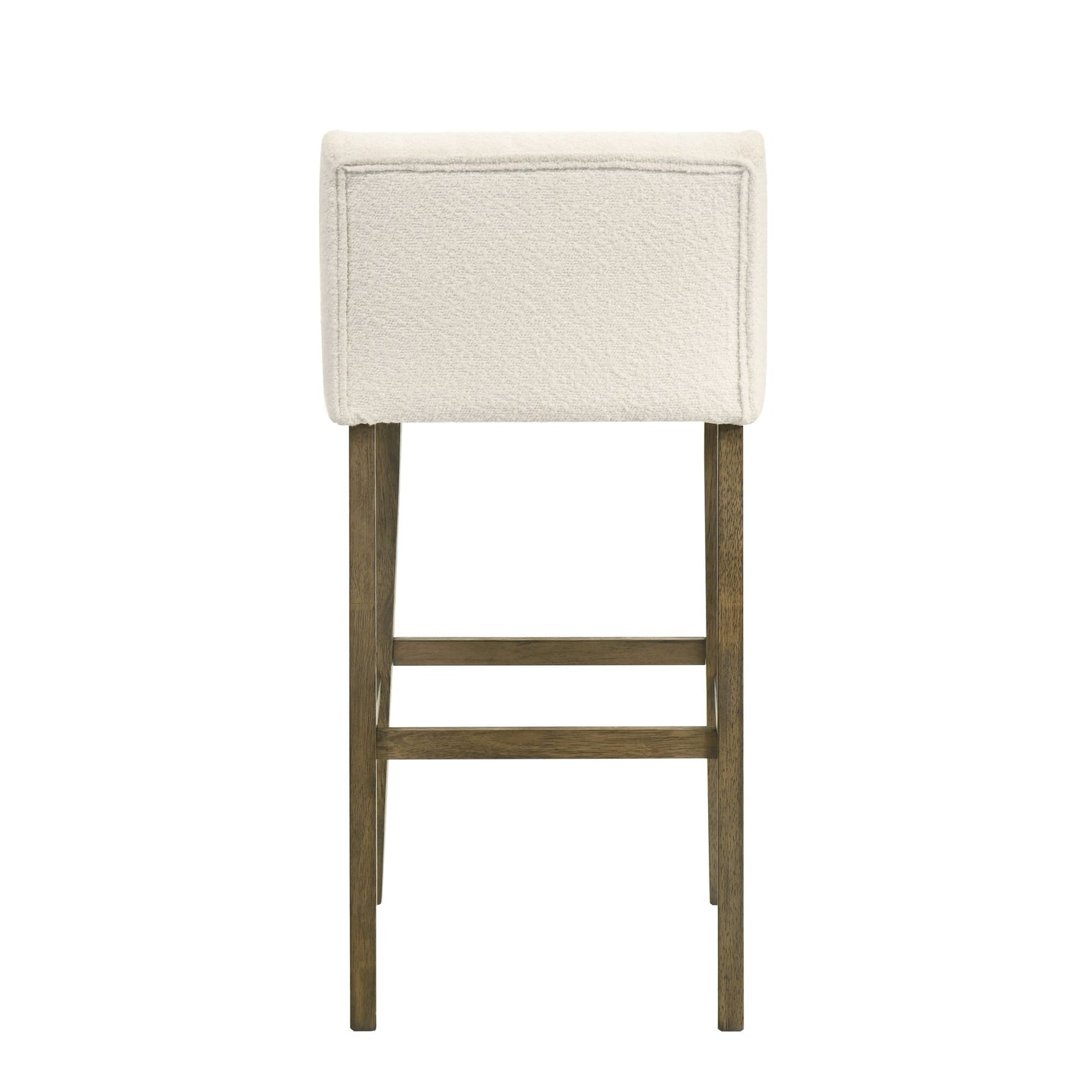 Fauna - Modern Transitional Wood Bar Height Kitchen Bar Stool