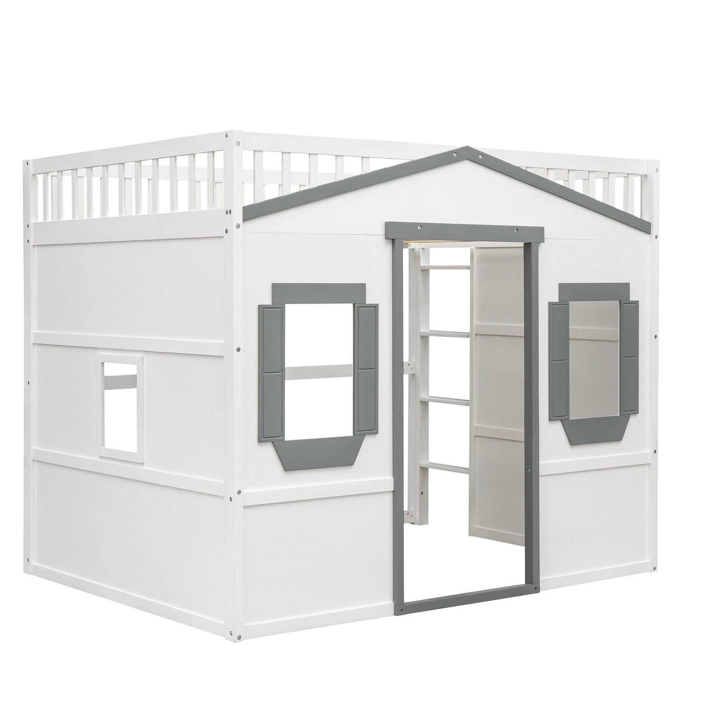 Elegant House Loft Bed With Ladder