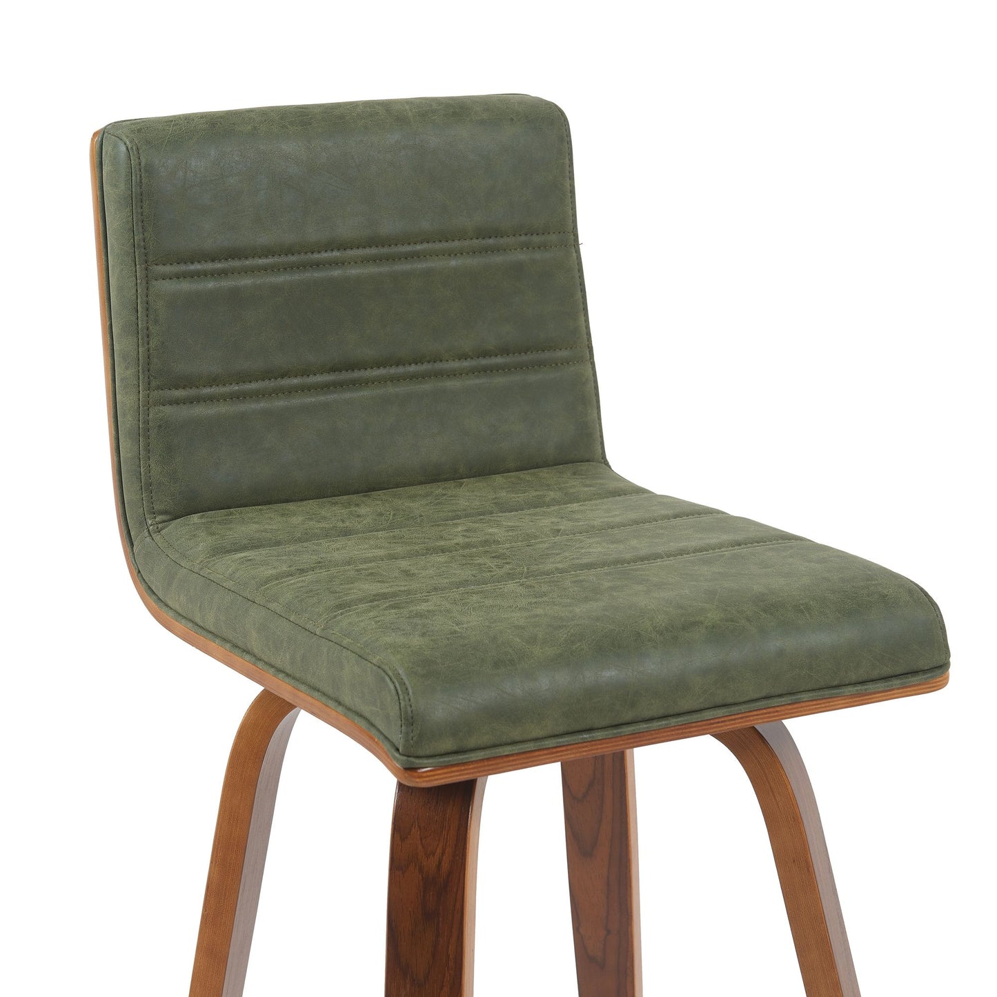Vienna - Swivel Bar Stool - Walnut Base