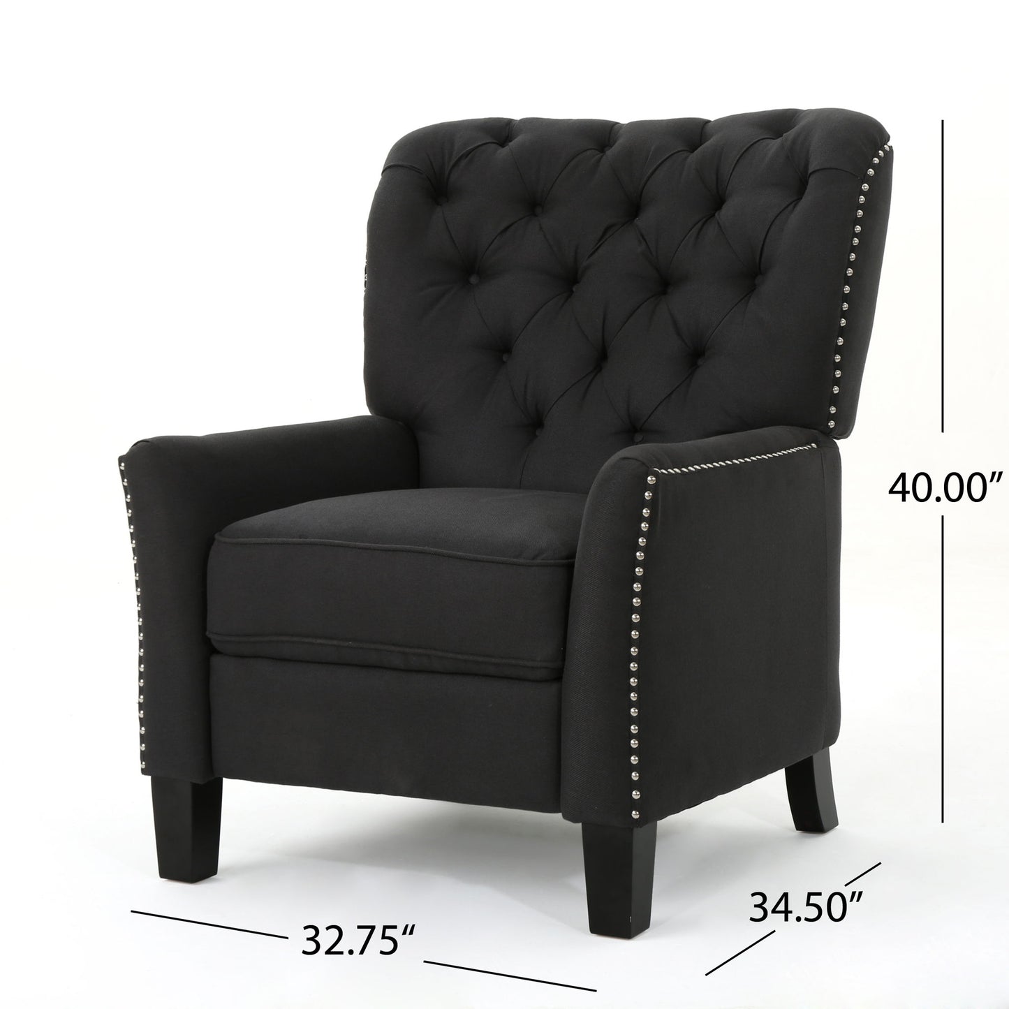 Modern Push Back Recliner