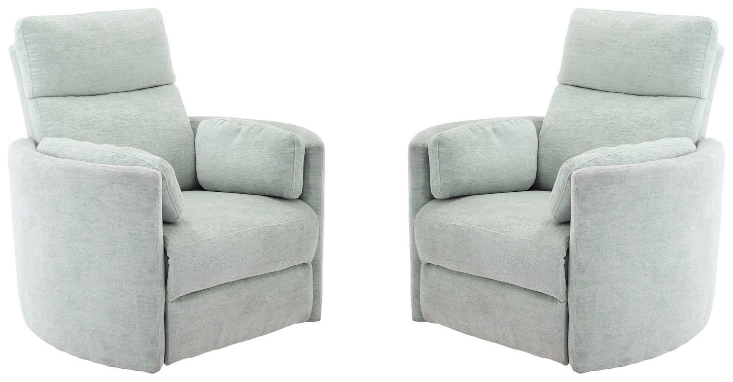 Radius - Power Swivel Glider Recliner (Set of 2)