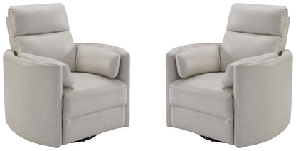 Radius - Cordless Power Swivel Glider Recliner (Set of 2)
