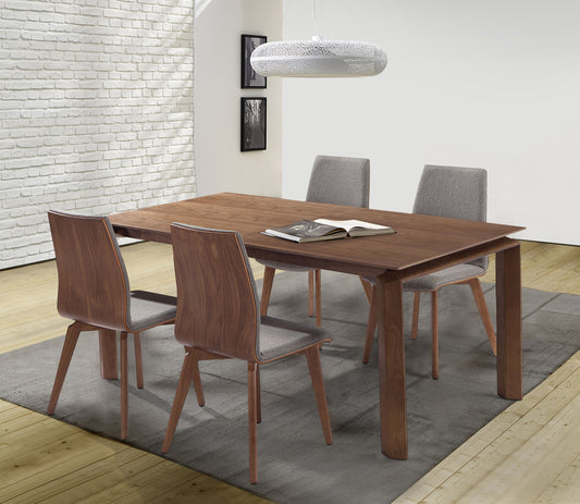 Treviso - 5 Piece Dining Set - Walnut