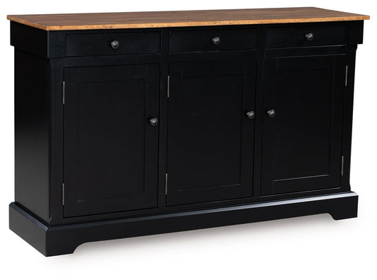 Wildenauer - Brown / Black - Dining Room Buffet