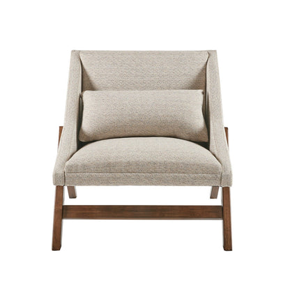 Chair With Removable Pillow - Brown