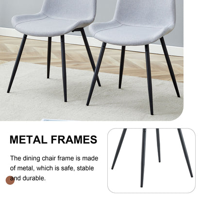 Modern Medieval Style Restaurant Cushioned Chairs With Suede Backrests