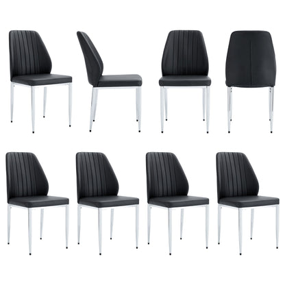 Modern Comfort Dining Chairs With Extended Backrest