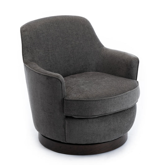 Richfield - Swivel Chair - Charcoal Gray