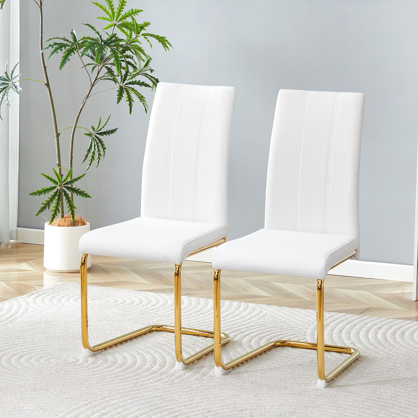 Luxury Aesthetic Upholstered Dining Chairs For Dining Room