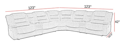 Bolton - Modular Reclining Sectional