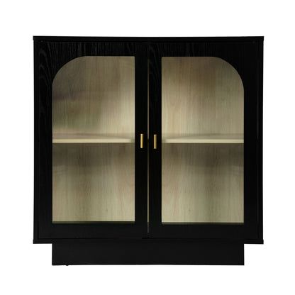Storage Cabinet With Acrylic Door For Living Room