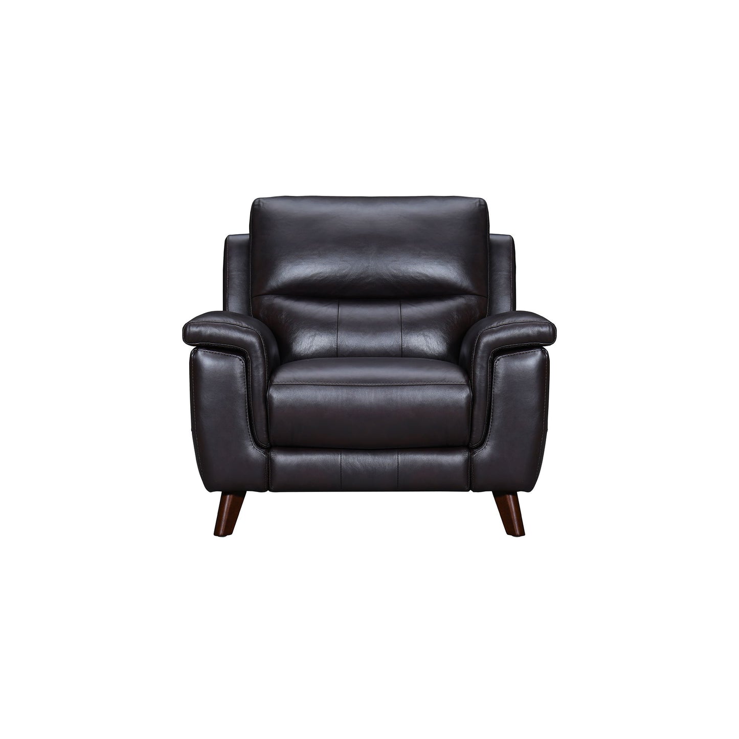 Lizette - Leather Power Recliner With USB - Brown
