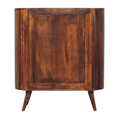 Cortez - Open Cabinet - Brown