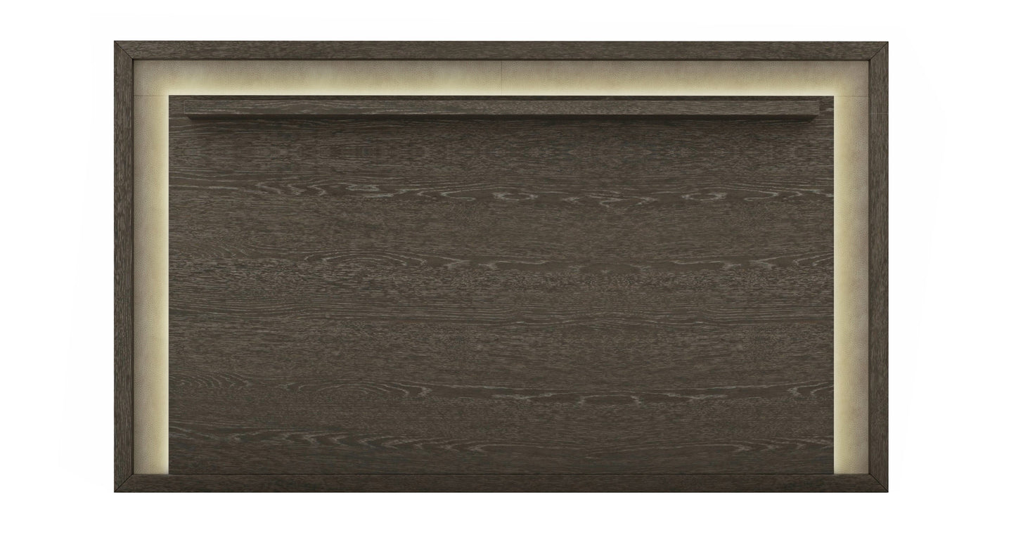 Ascent - 90" Panel Hutch - Dark Chocolate
