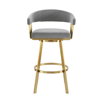 Chelsea - Swivel Fabric Stool