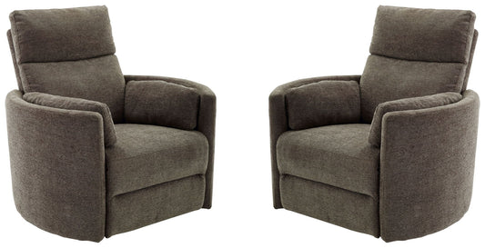 Radius - Power Swivel Glider Recliner (Set of 2)