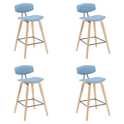 Fox - Swivel Counter Height Stool - Light Brown