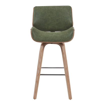 Tyler - Swivel Bar Stool - Light Brown
