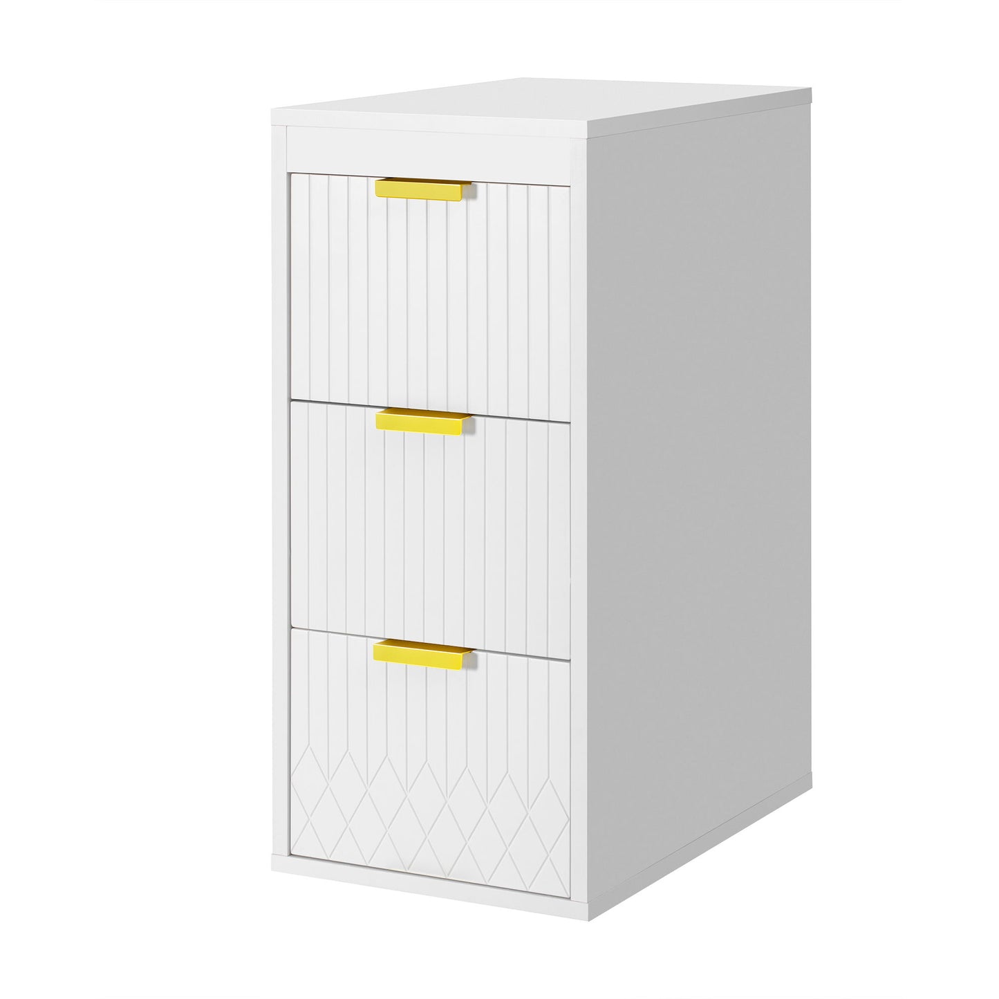 Modern Wall Mounted Floating Cabinet With Drawers For Bathroom