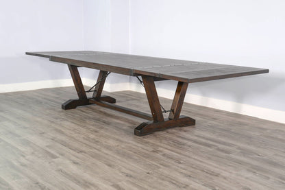 Folding Leaf Extension Dining Set