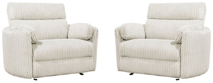 Radius Xl - Extra Wide Power Glider Recliner (Set of 2)