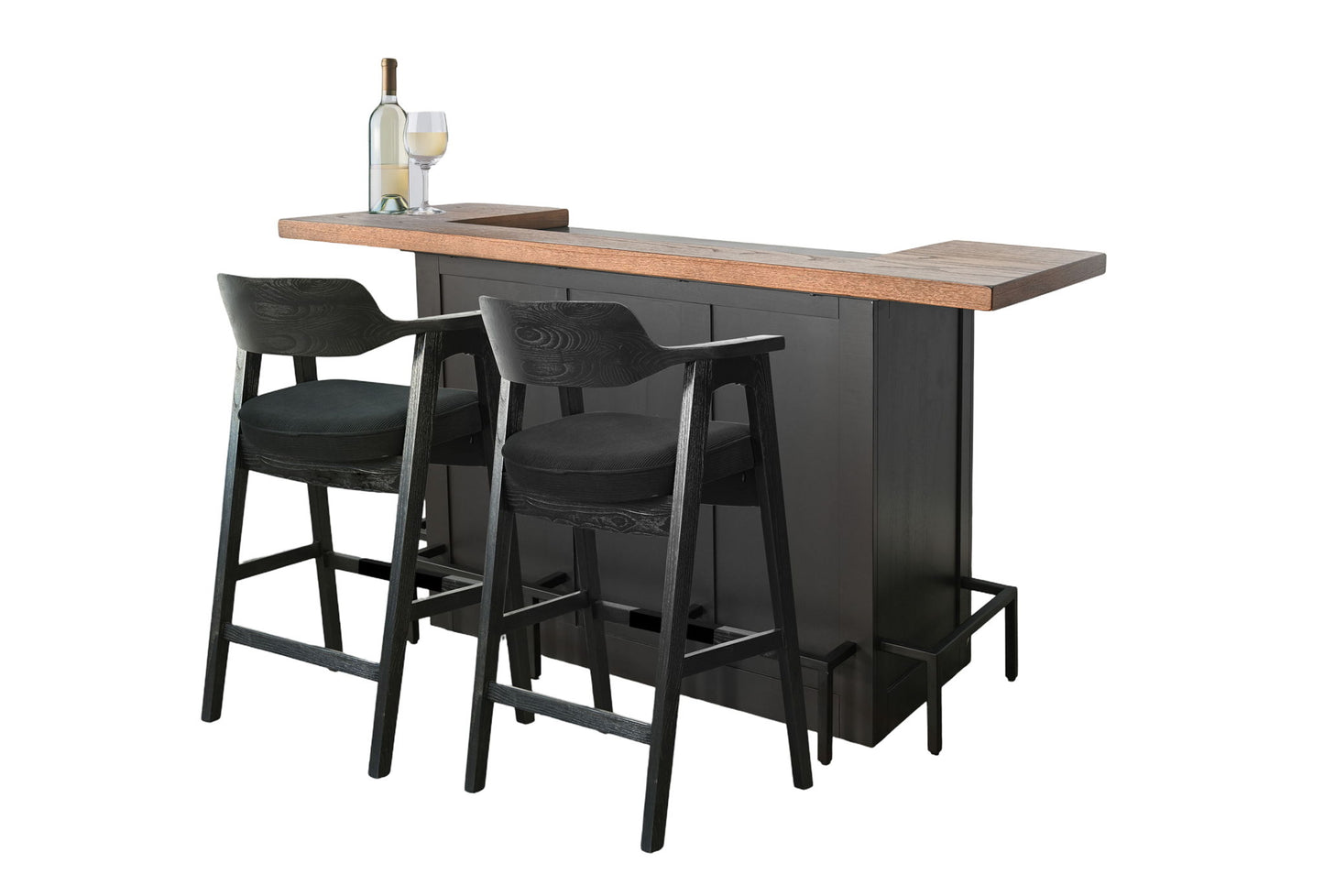 Uptown Front 3 Piece Bar Set