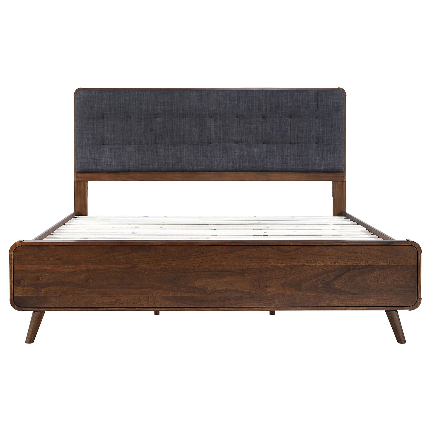 Carson Carrington - Platform Bed With Tufted Upholstery