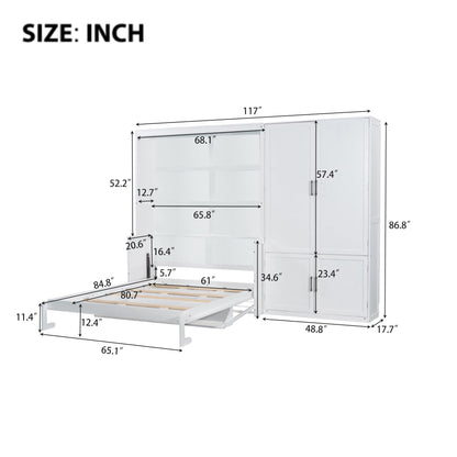 Murphy Elegant Wall Bed With Closet