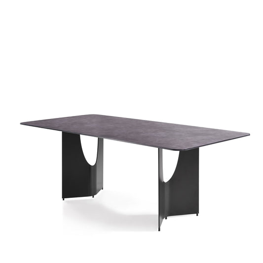 Zoey - Rectangular Dining Table - Gray