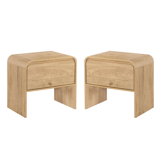 Mara - One Drawer End Table / Bedside Table