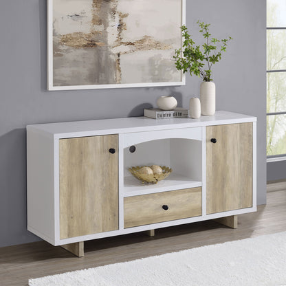 Yesler - 2 Door Storage Cabinet - White