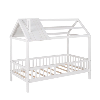 House Bed With Fence